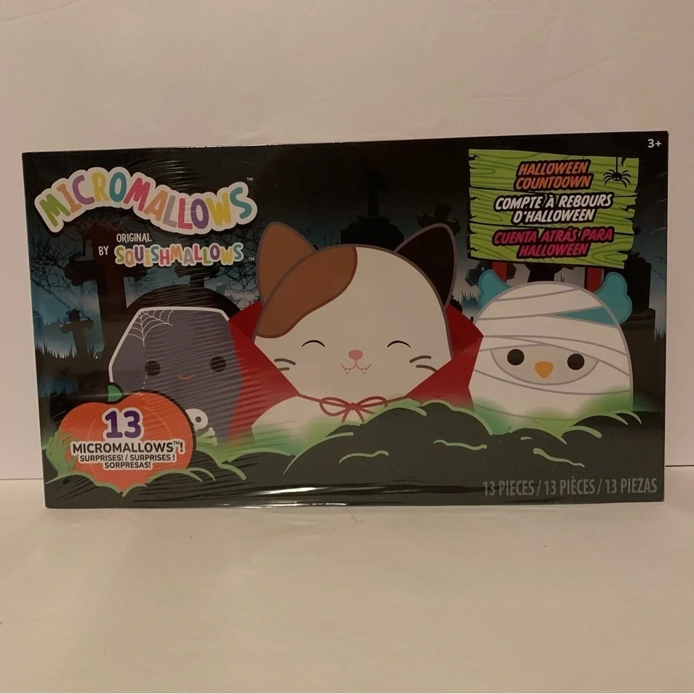 NIB. SQUISHMALLOWS Halloween Micromallows Halloween Countdown